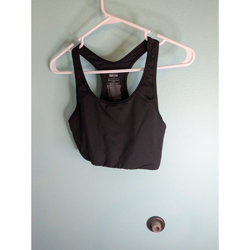 Victorias‎ Secret PINK Ultimate Sports Bra Black Racerback Unlined L Large